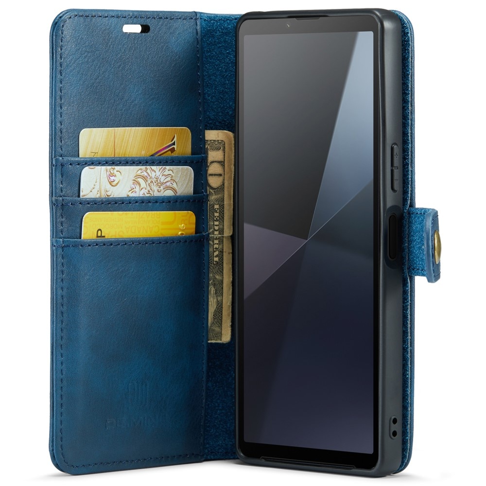Étui portefeuille Magnet Wallet Sony Xperia 10 VI, Blue