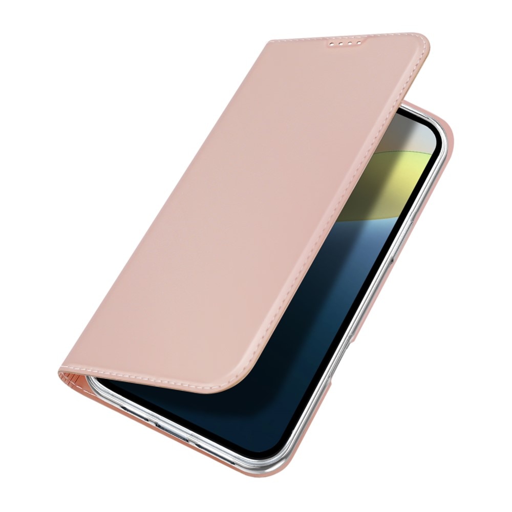 Étui portefeuille Skin Pro Series iPhone 16, Or rose