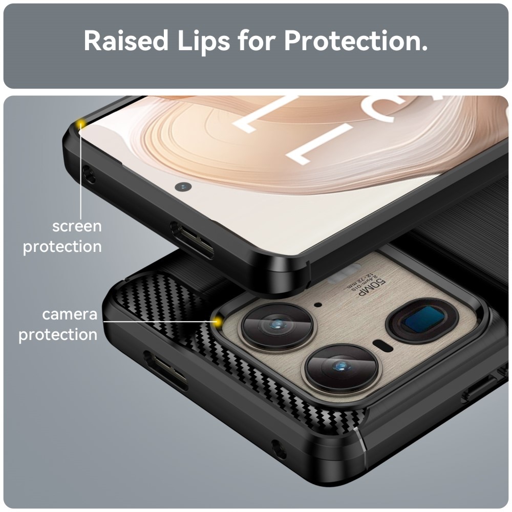 Coque TPU Brushed Motorola Edge 50 Ultra, [FÄRG}