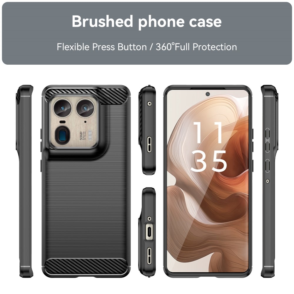 Coque TPU Brushed Motorola Edge 50 Ultra, [FÄRG}