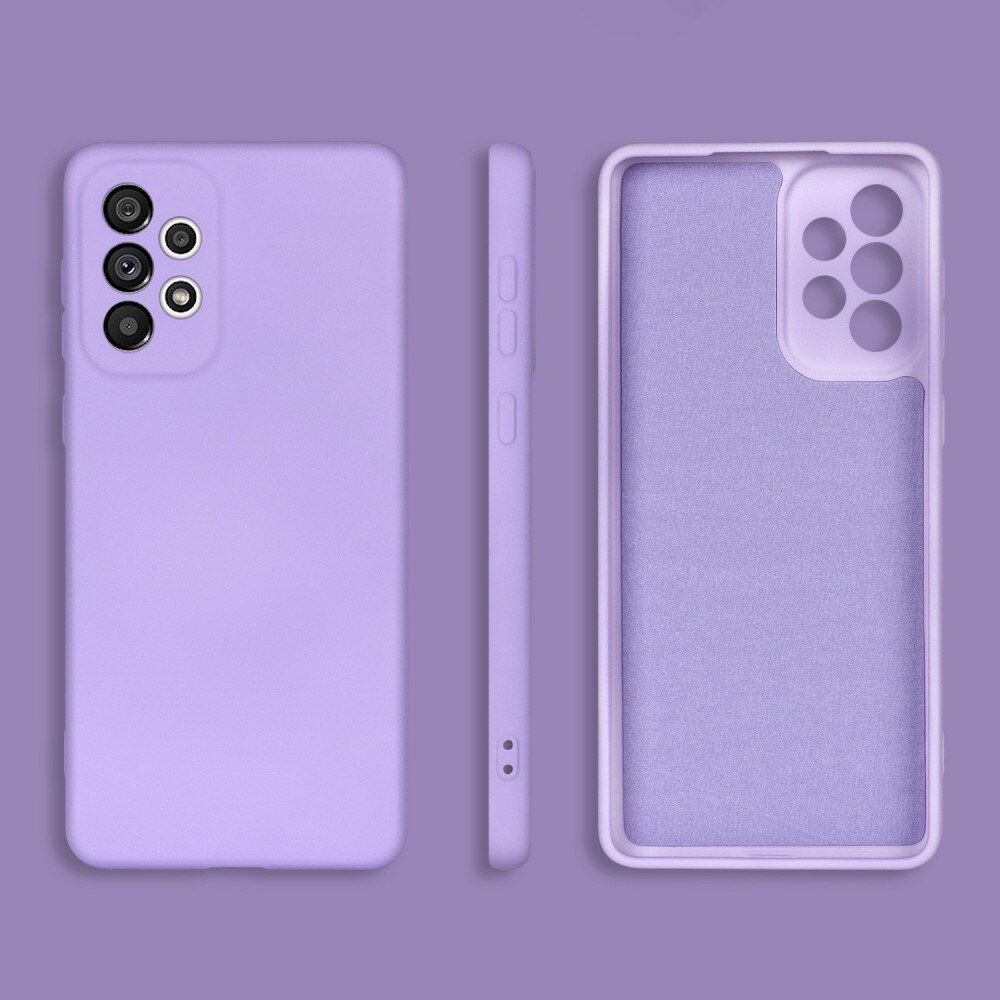 Coque TPU Samsung Galaxy A13, Violet