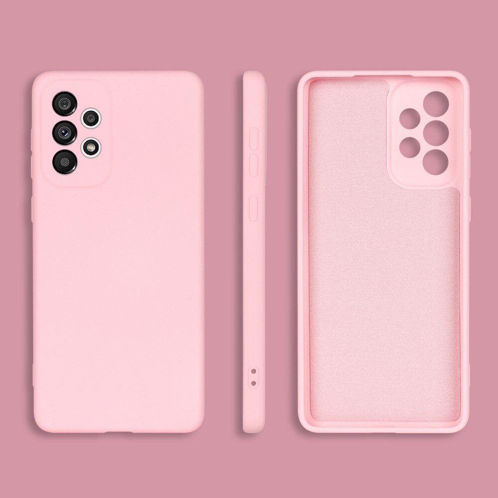Coque TPU Samsung Galaxy A13, Rose