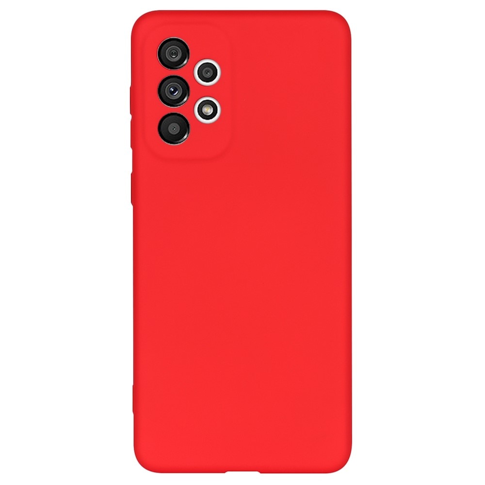 Coque TPU Samsung Galaxy A13, Rouge
