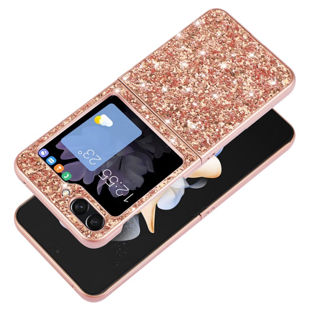 Coque Briller Samsung Galaxy Z Flip 6, noir