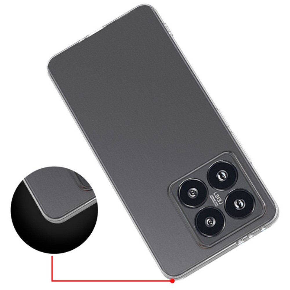 TPU Coque Xiaomi 14T, Transparent