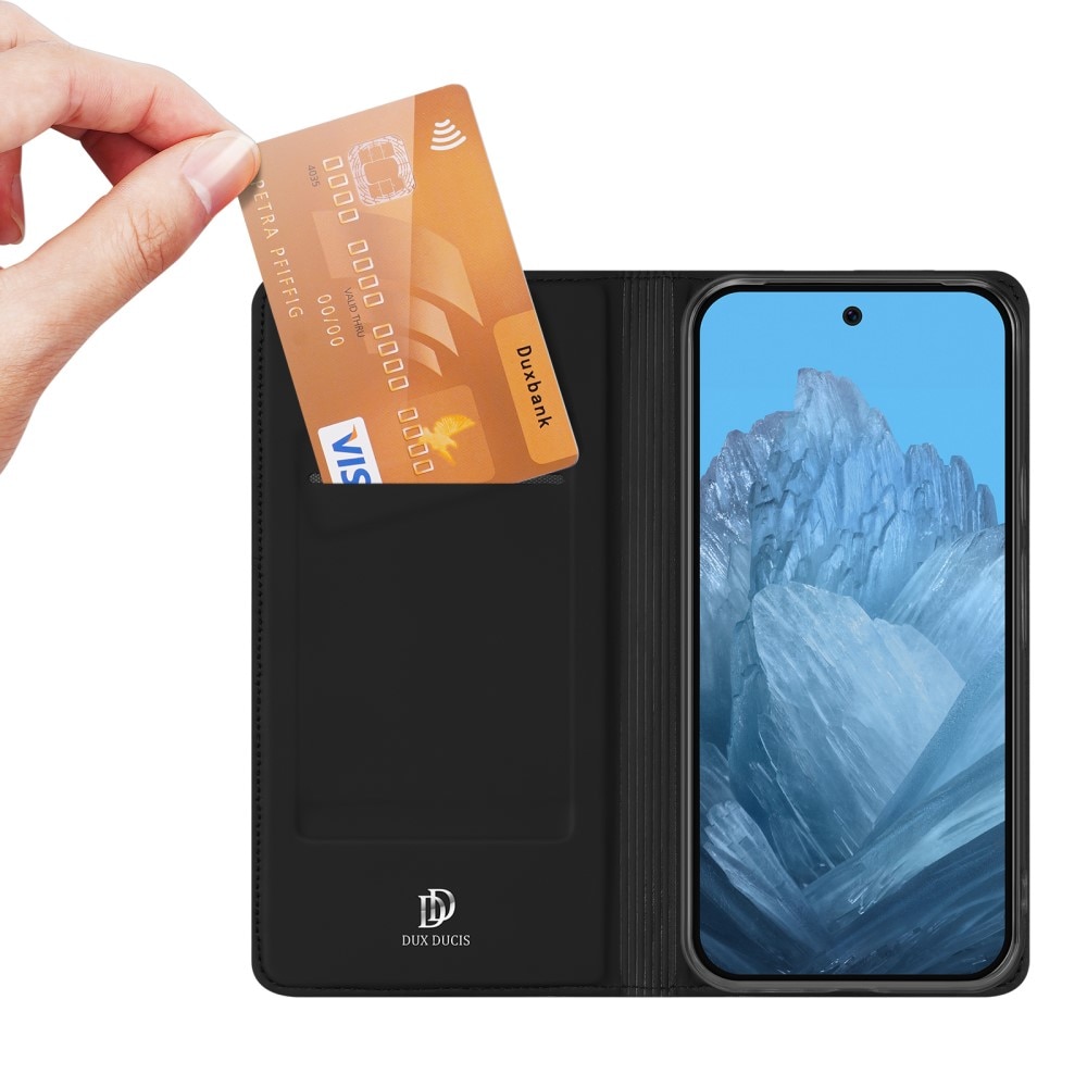 Étui portefeuille Skin Pro Series Google Pixel 9 Pro XL, Noir