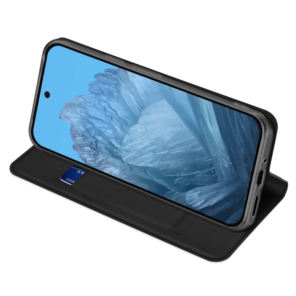 Étui portefeuille Skin Pro Series Google Pixel 9 Pro XL, Noir