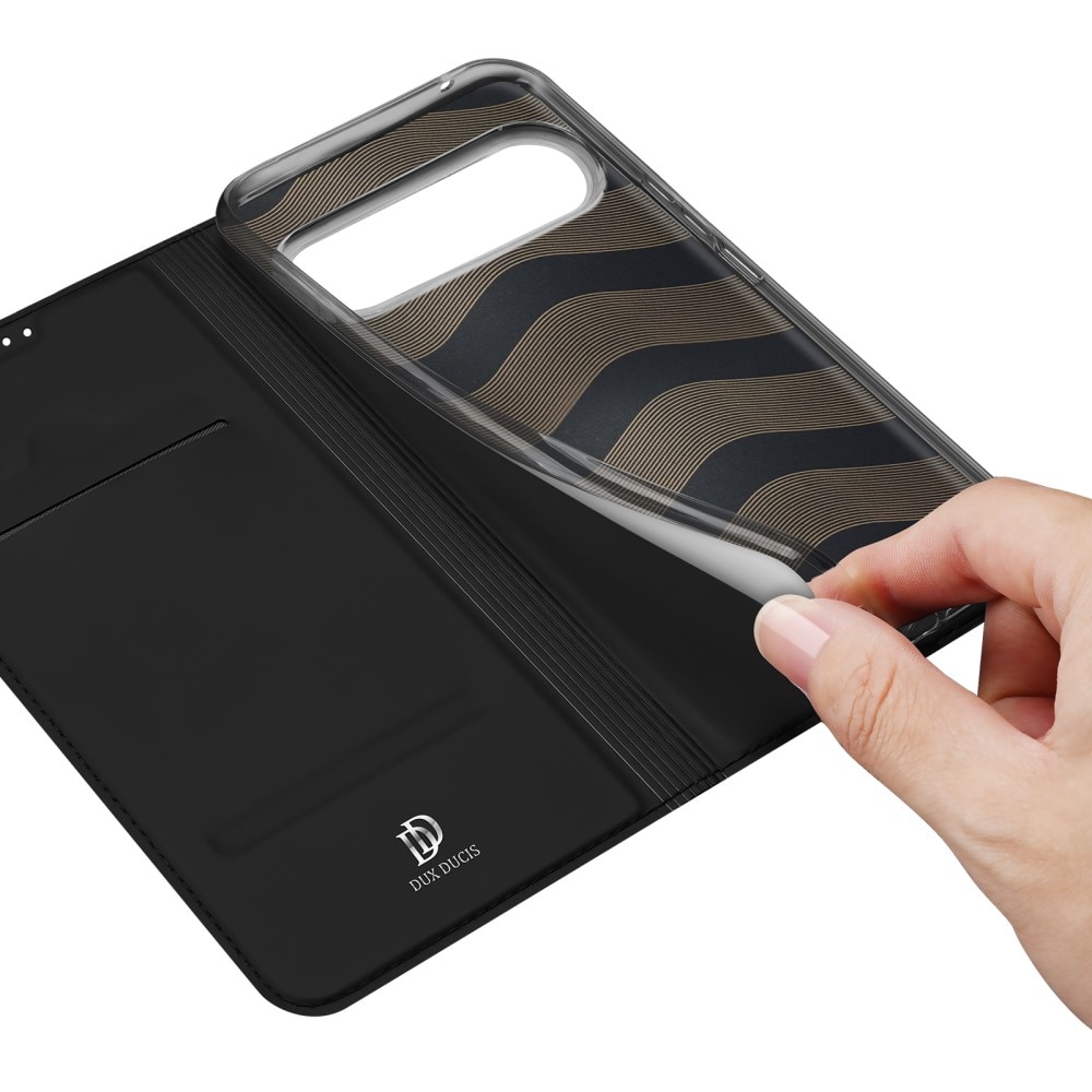 Étui portefeuille Skin Pro Series Google Pixel 9 Pro XL, Noir