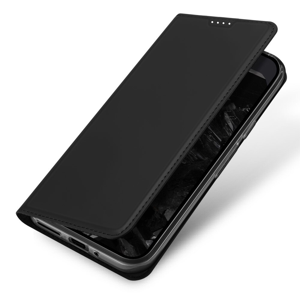 Étui portefeuille Skin Pro Series Google Pixel 9 Pro, Noir