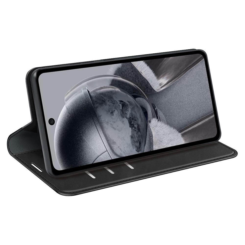Coque portefeuille mince HMD Pulse Pro, Noir