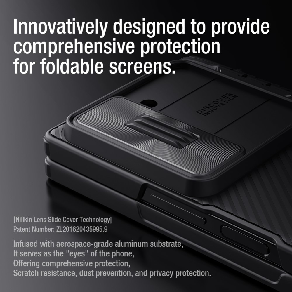 Coque CamShield Fold avec Kickstand Samsung Galaxy Z Fold 6, noir