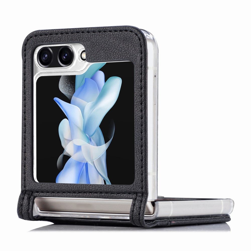 Étui portefeuille Slim Card Wallet Samsung Galaxy Z Flip 6, noir