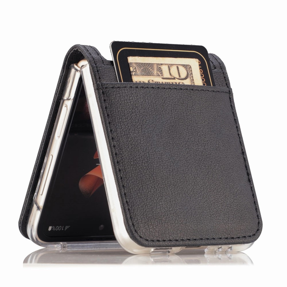 Étui portefeuille Slim Card Wallet Samsung Galaxy Z Flip 6, noir