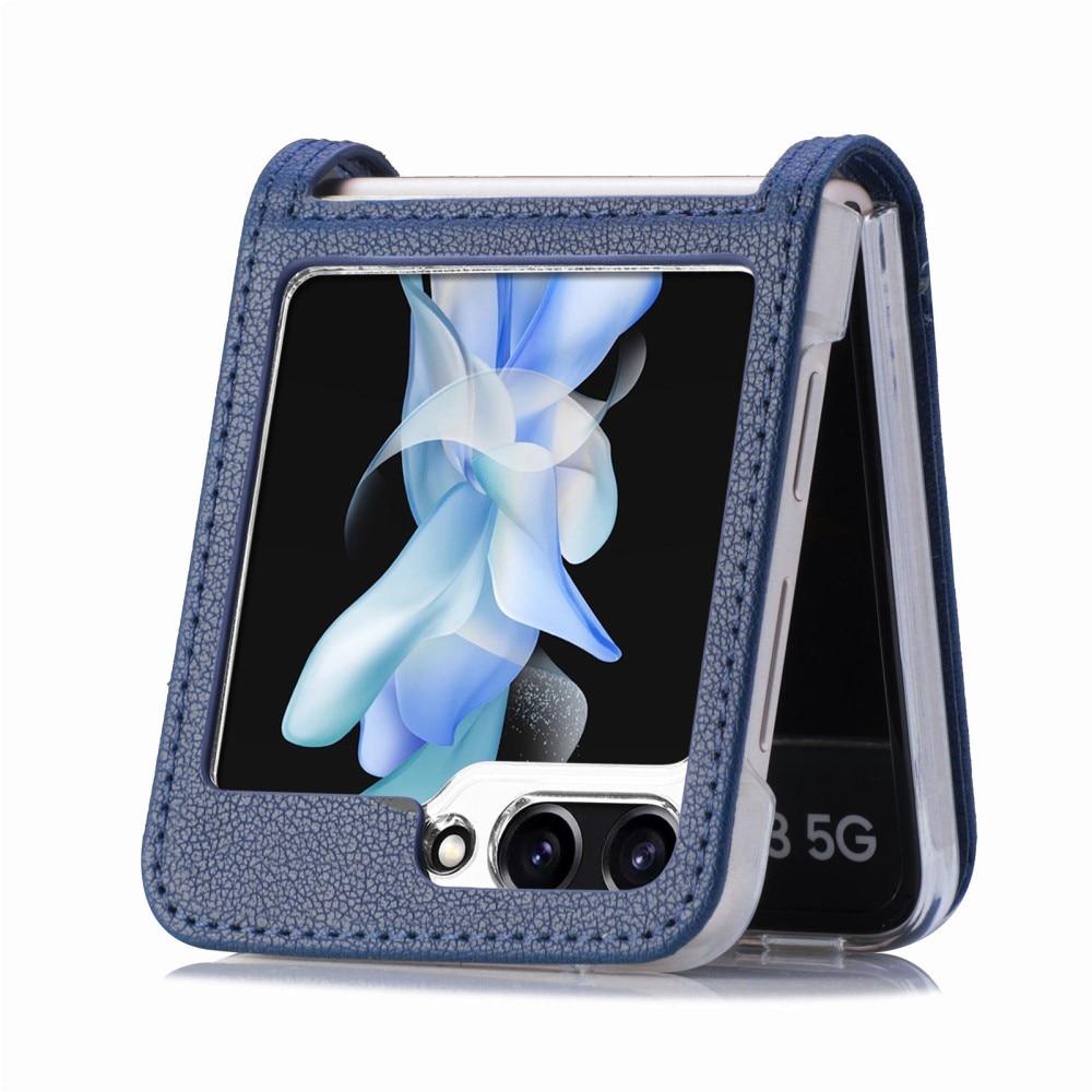 Étui portefeuille Slim Card Wallet Samsung Galaxy Z Flip 6, bleu