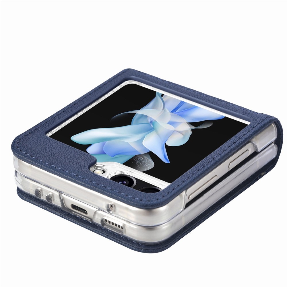 Étui portefeuille Slim Card Wallet Samsung Galaxy Z Flip 6, bleu