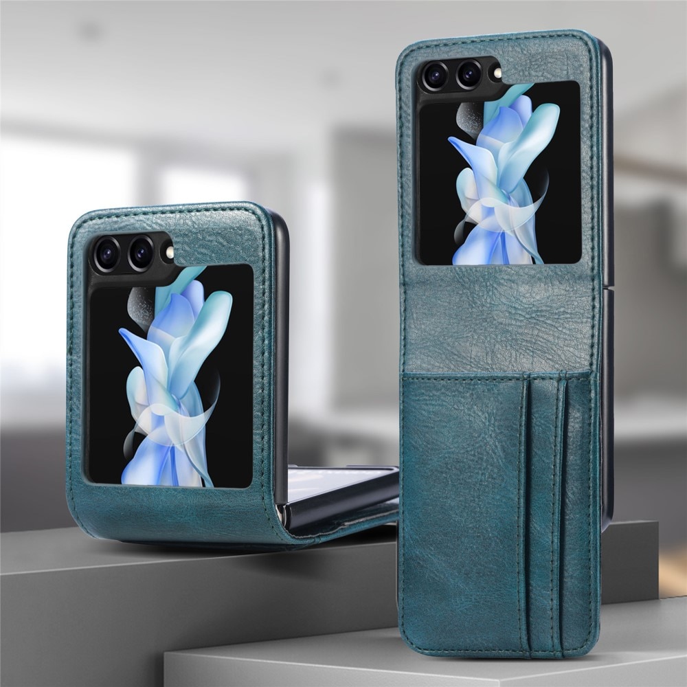 Coque portefeuille Samsung Galaxy Z Flip 6, vert