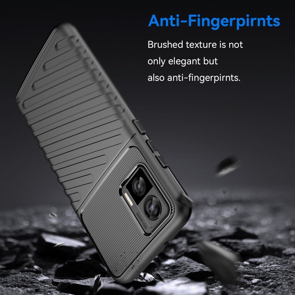 Coque Thunder TPU Motorola Edge 30 Neo Noir