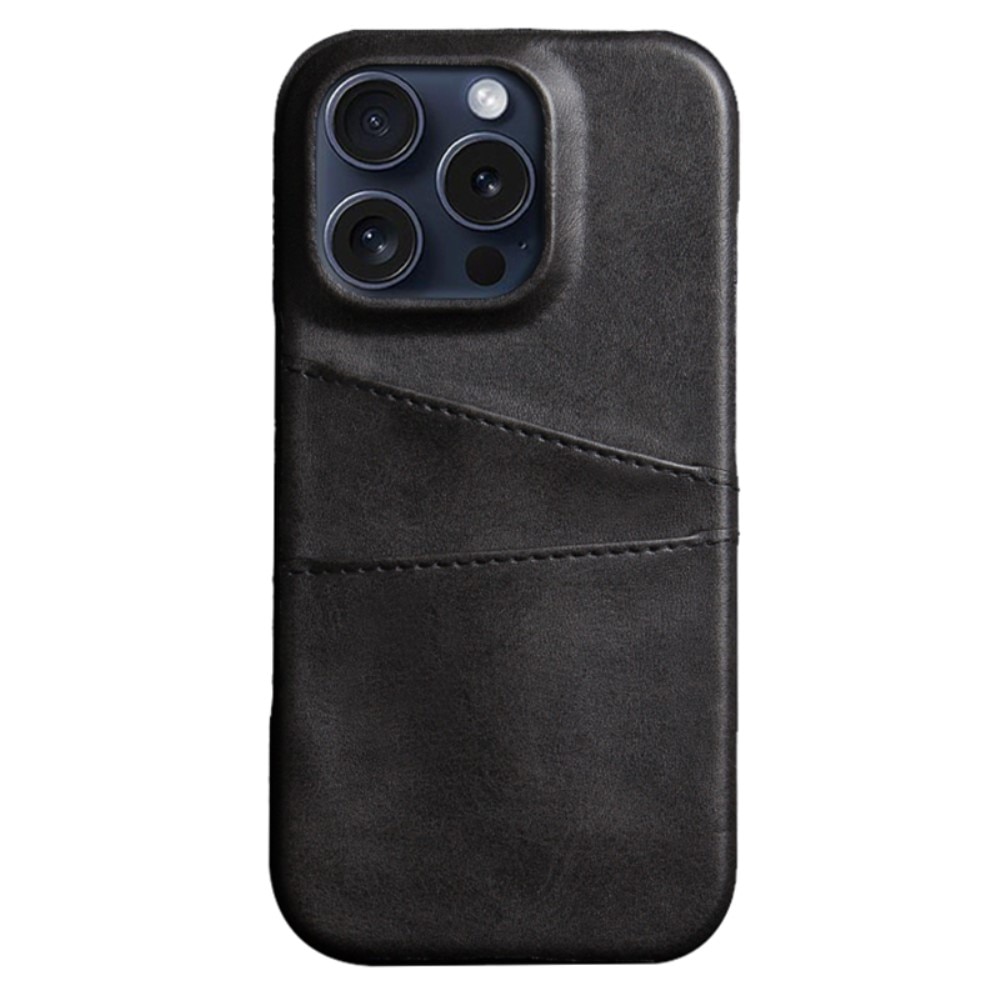 Coque Card Slots iPhone 16 Pro, Noir