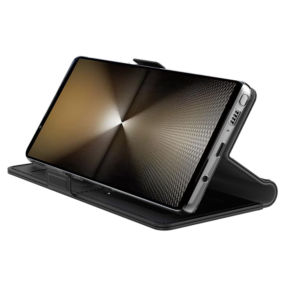 Étui portefeuille Miroir Sony Xperia 1 VI, rose doré