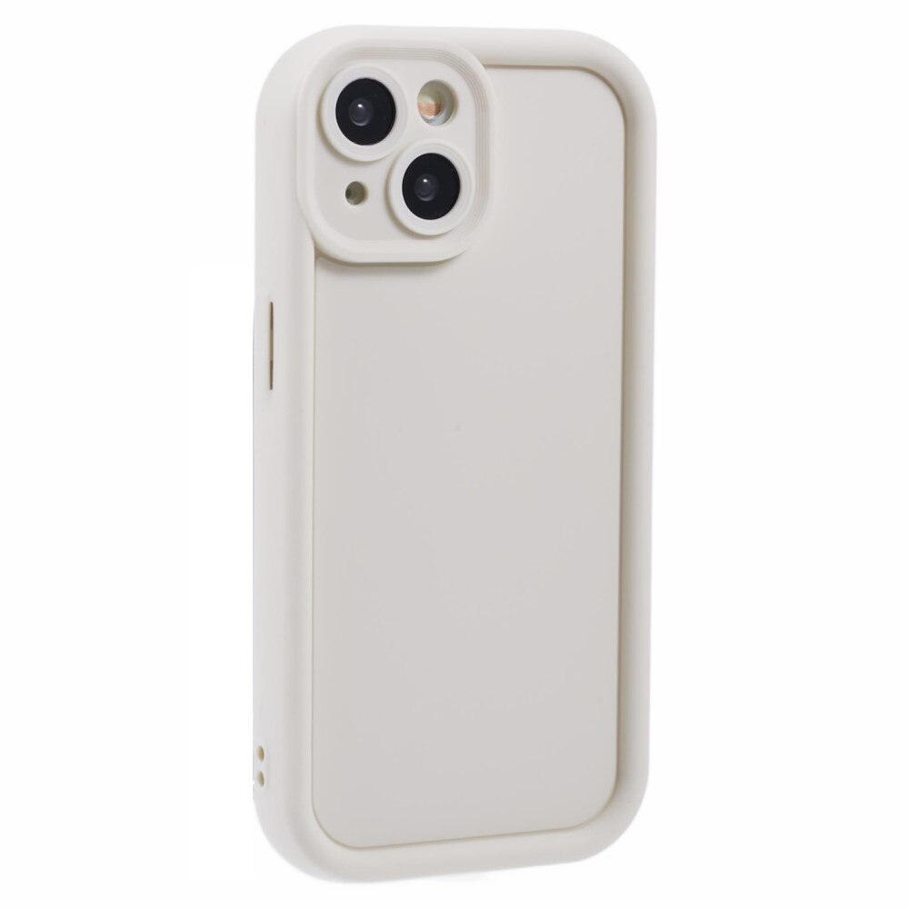 Coque TPU Edge iPhone 14, beige