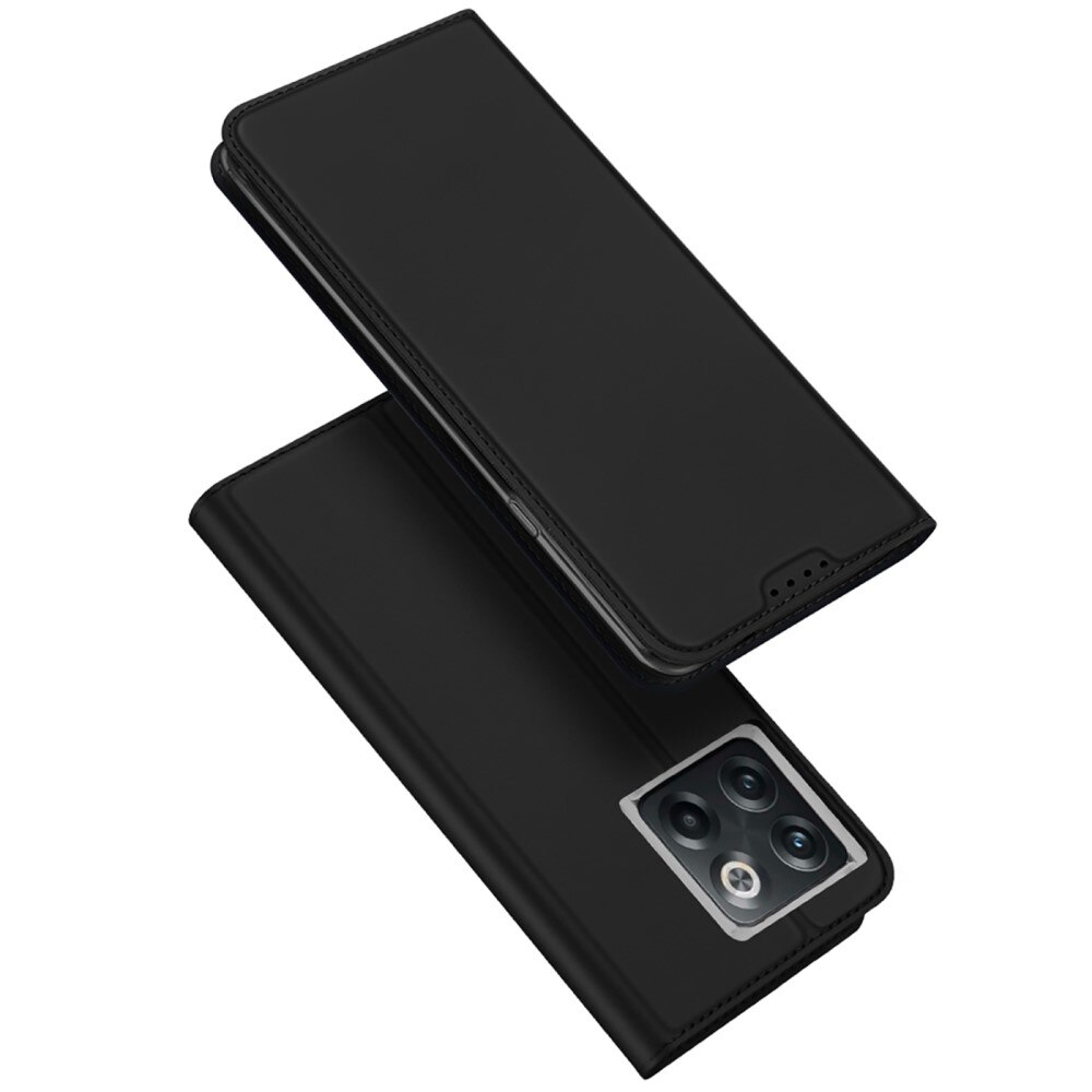 Étui portefeuille Skin Pro Series  OnePlus 10T, Noir