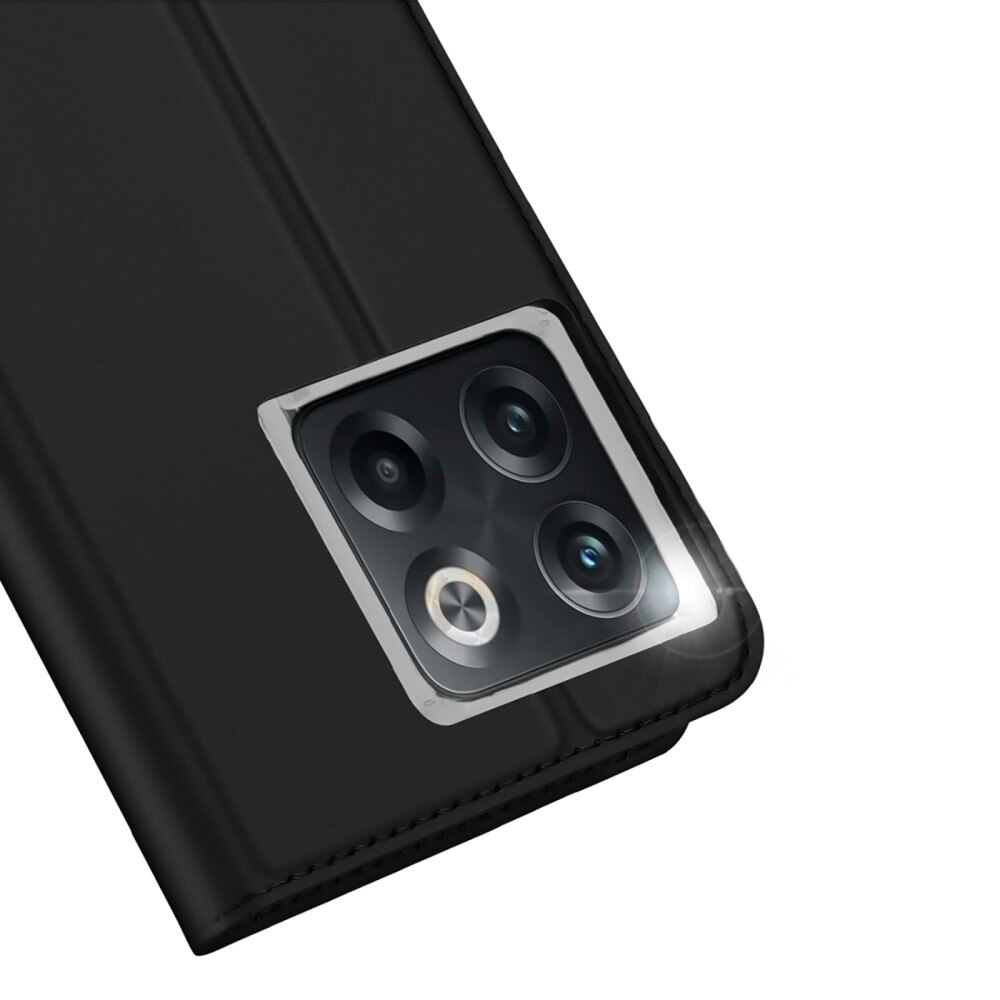 Étui portefeuille Skin Pro Series  OnePlus 10T, Noir
