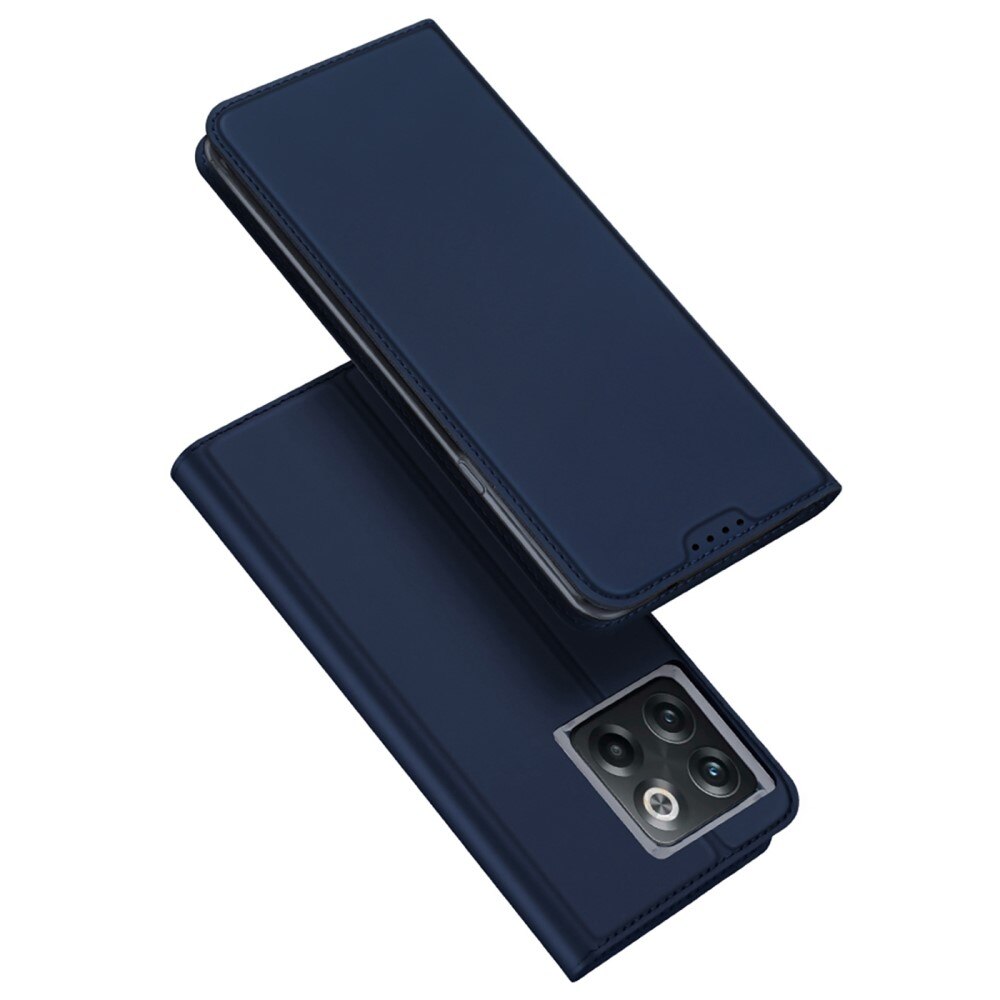 Étui portefeuille Skin Pro Series  OnePlus 10T, Bleu