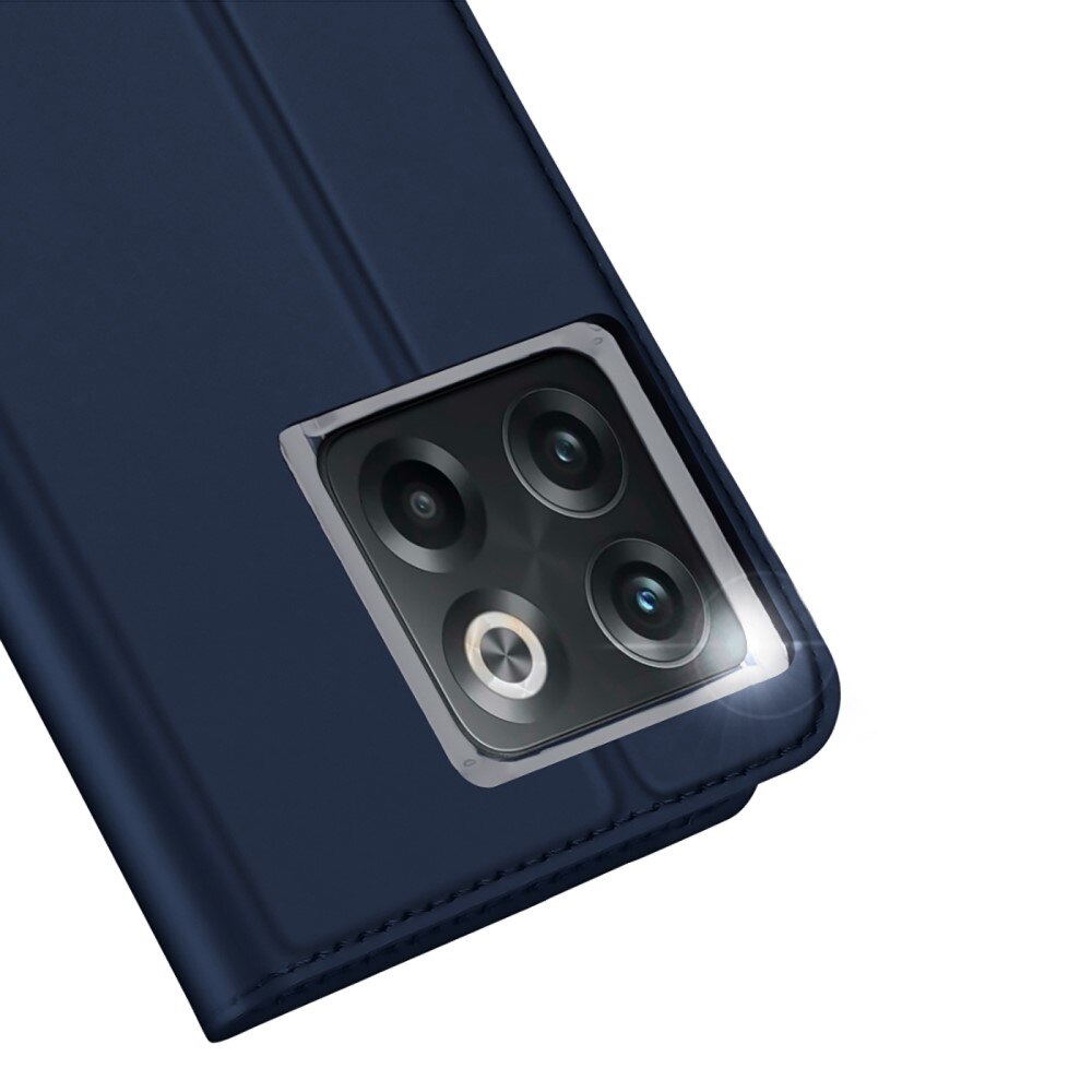 Étui portefeuille Skin Pro Series  OnePlus 10T, Bleu