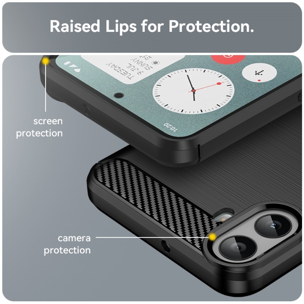 Coque TPU Brushed Nothing CMF Phone 1, [FÄRG}