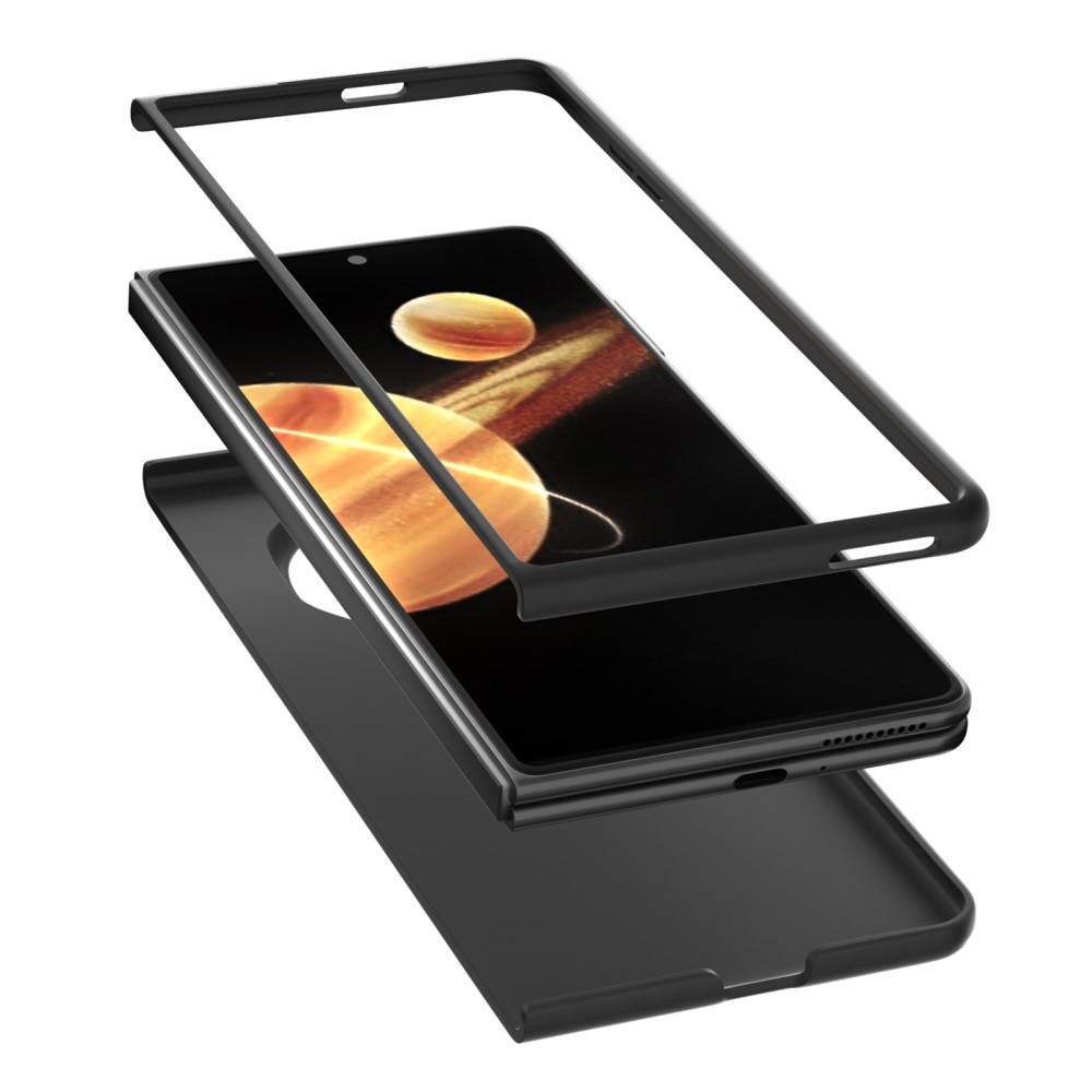 Coque dures caoutchoutées Honor Magic V3, Noir