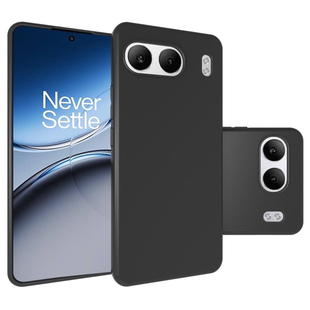 Coque TPU résistante aux chocs  OnePlus Nord 4, Noir