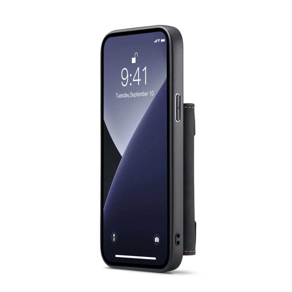 Coque Magnetic Card Slot iPhone 16 Pro, Black