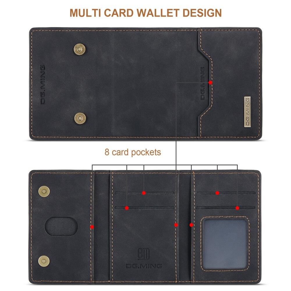 Coque Magnetic Card Slot iPhone 16 Pro Max, Black