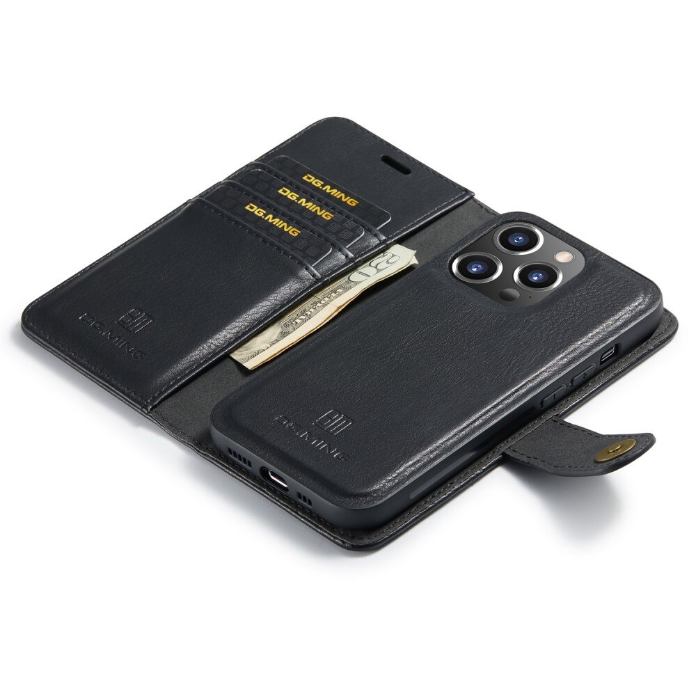 Étui portefeuille Magnet Wallet iPhone 16 Pro, Black