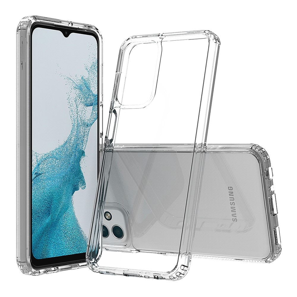 Coque hybride Crystal Hybrid pour Samsung Galaxy A23, transparent