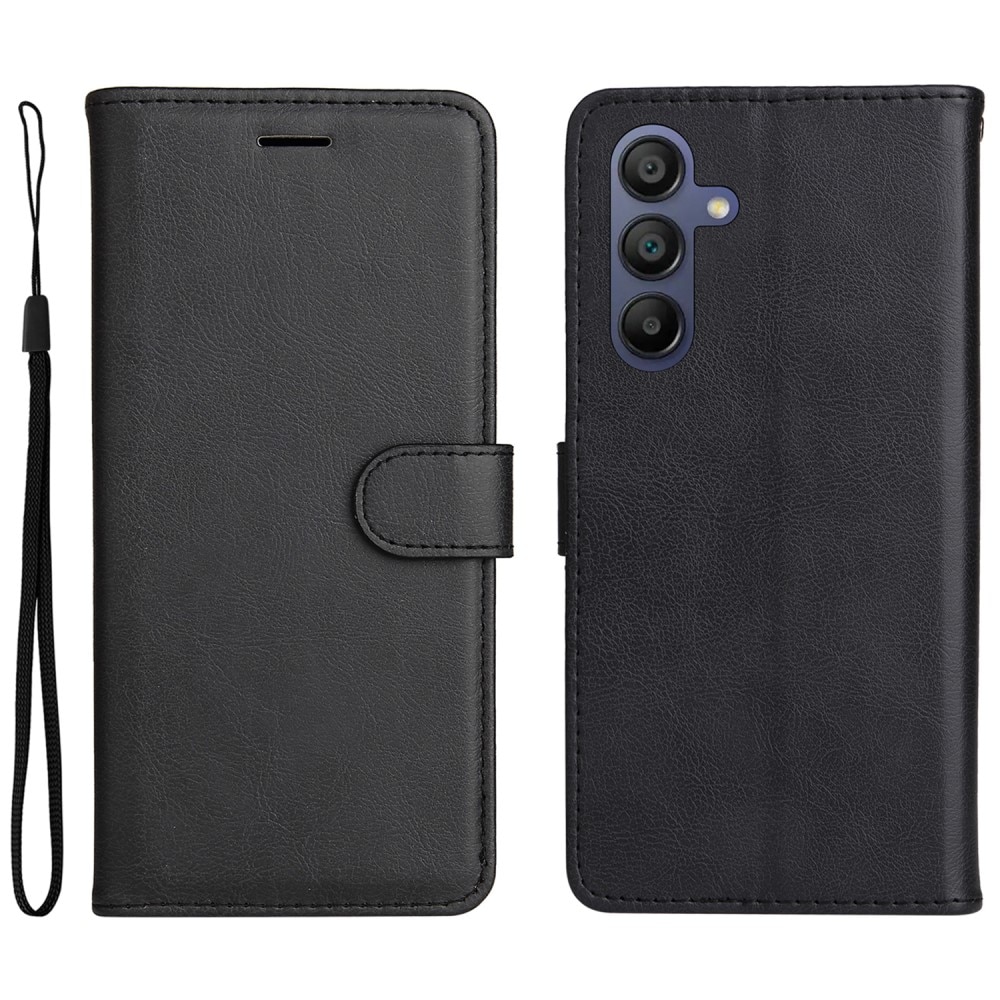Étui portefeuille Samsung Galaxy A16, noir