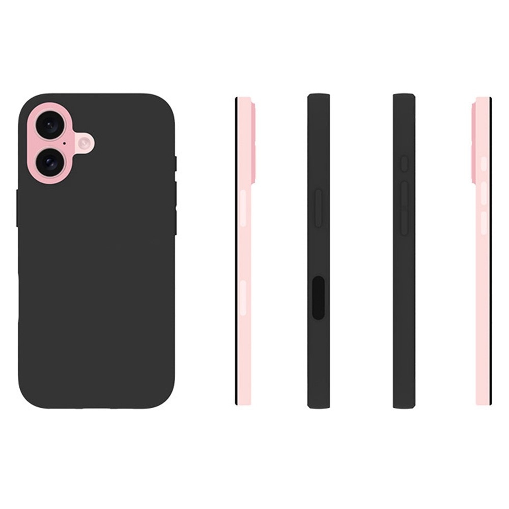 TPU Coque iPhone 16, Noir