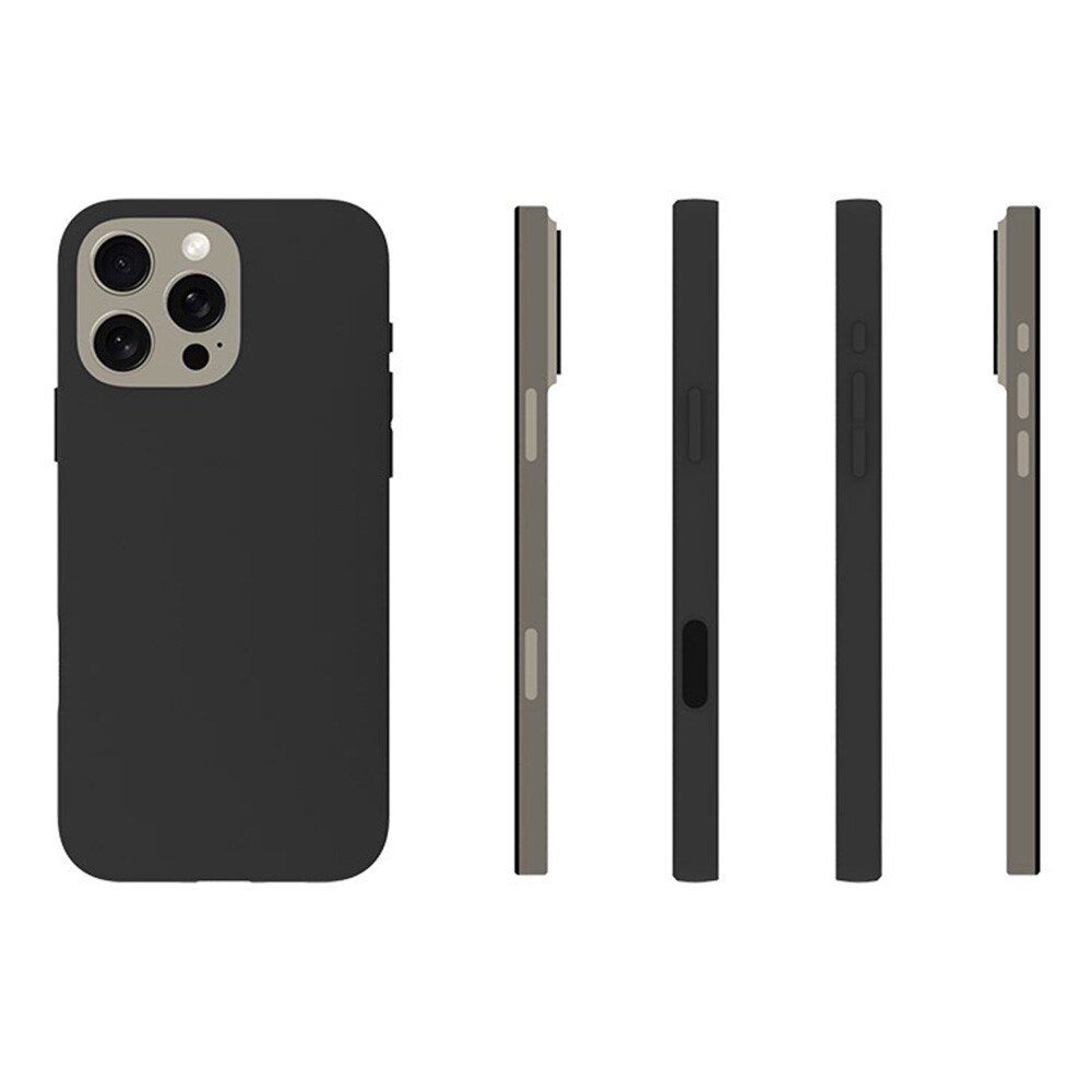 TPU Coque iPhone 16 Pro, Noir