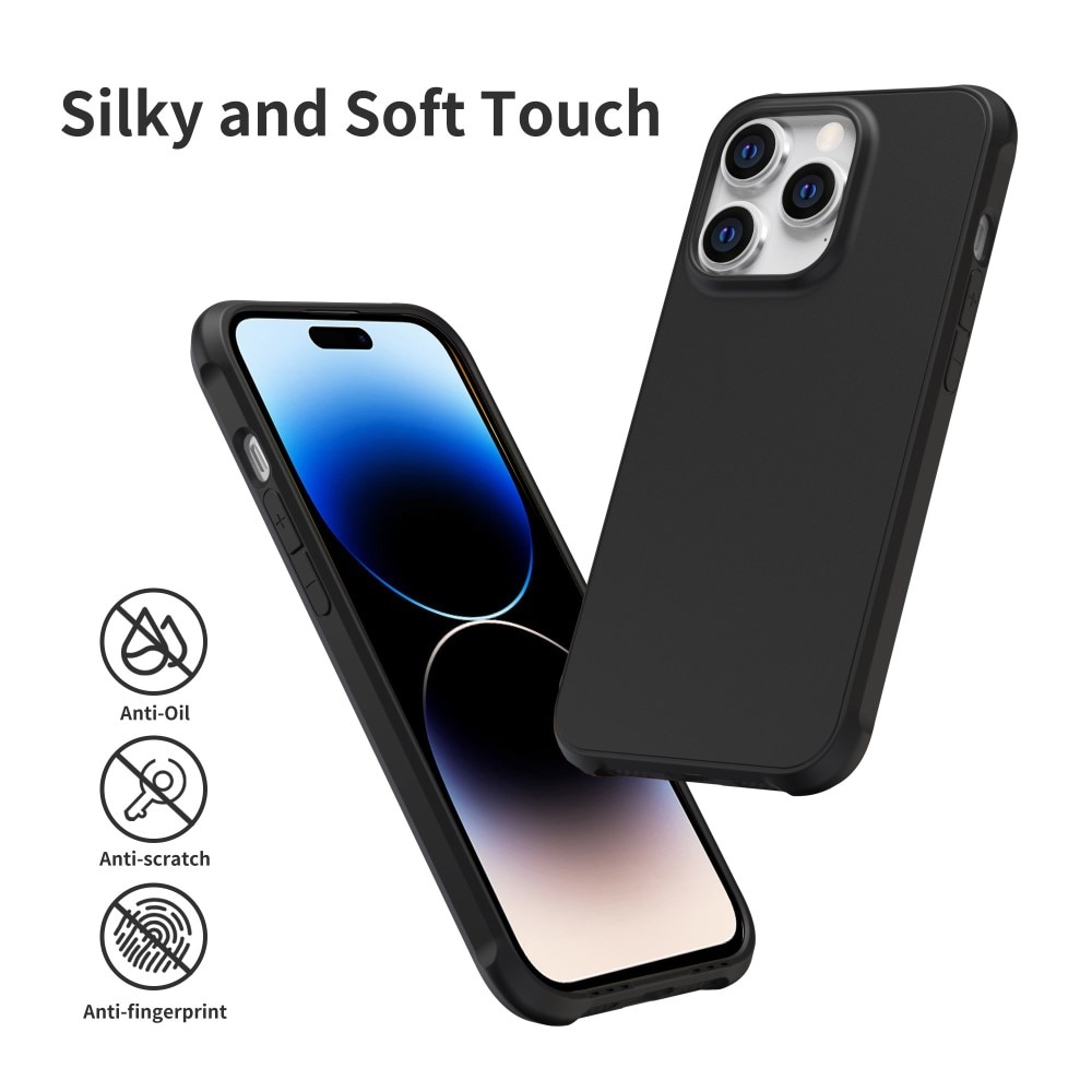 Coque Cushion TPU iPhone 14 Pro Max Noir