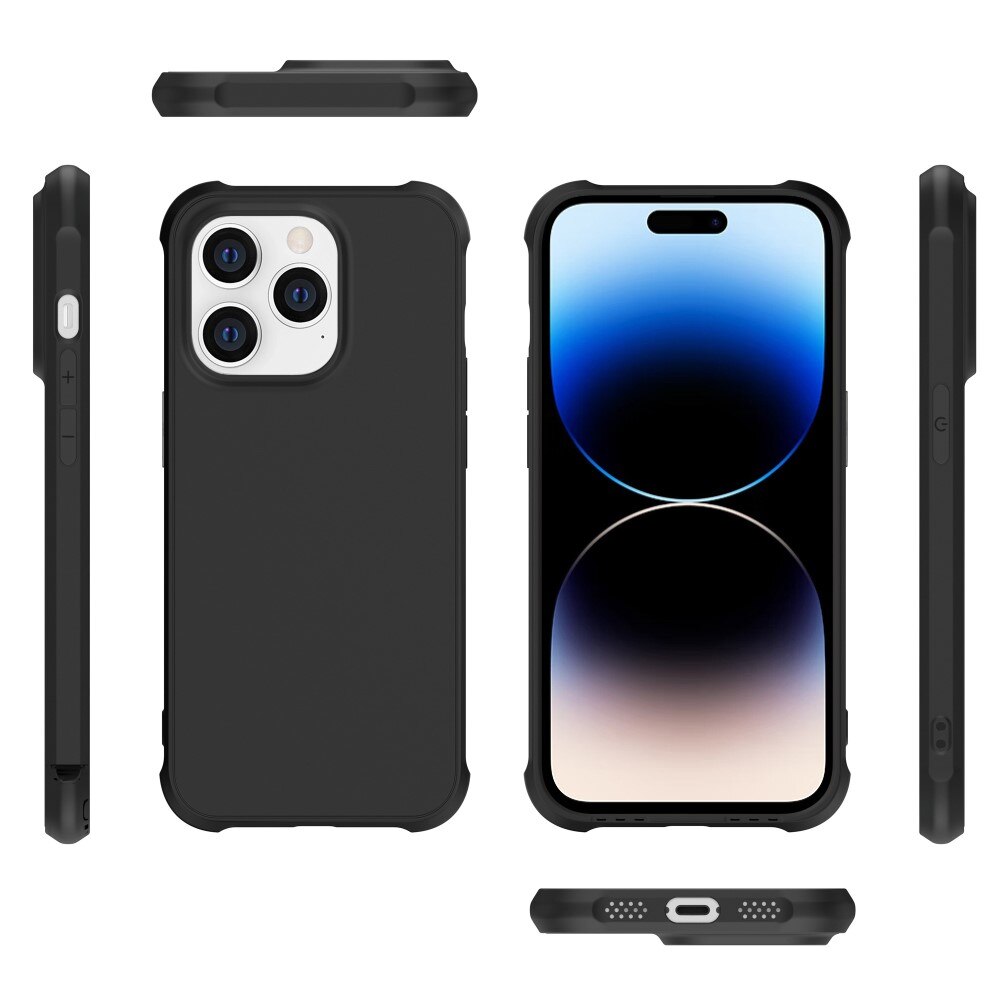 Coque Cushion TPU iPhone 14 Pro Max Noir