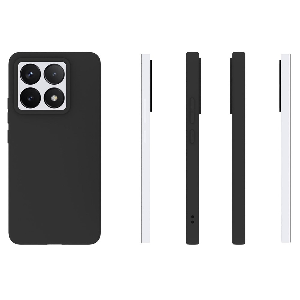 TPU Coque Xiaomi 14T, Noir