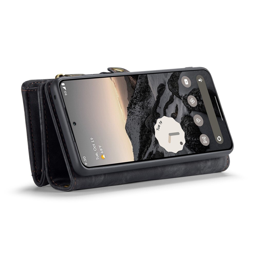 Étui portefeuille multi-cartes Google Pixel 9 Pro XL, Gris
