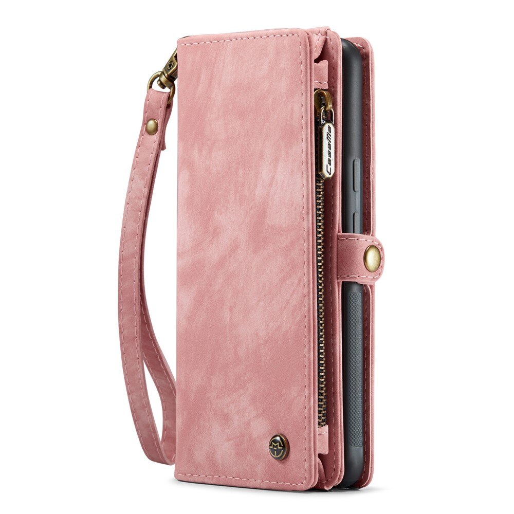 Étui portefeuille multi-cartes Google Pixel 9 Pro, Rose