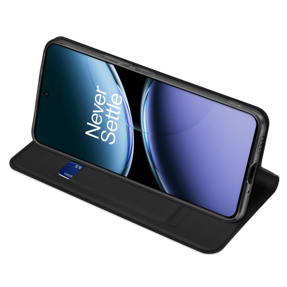 Étui portefeuille Skin Pro Series  OnePlus Nord 4, Noir