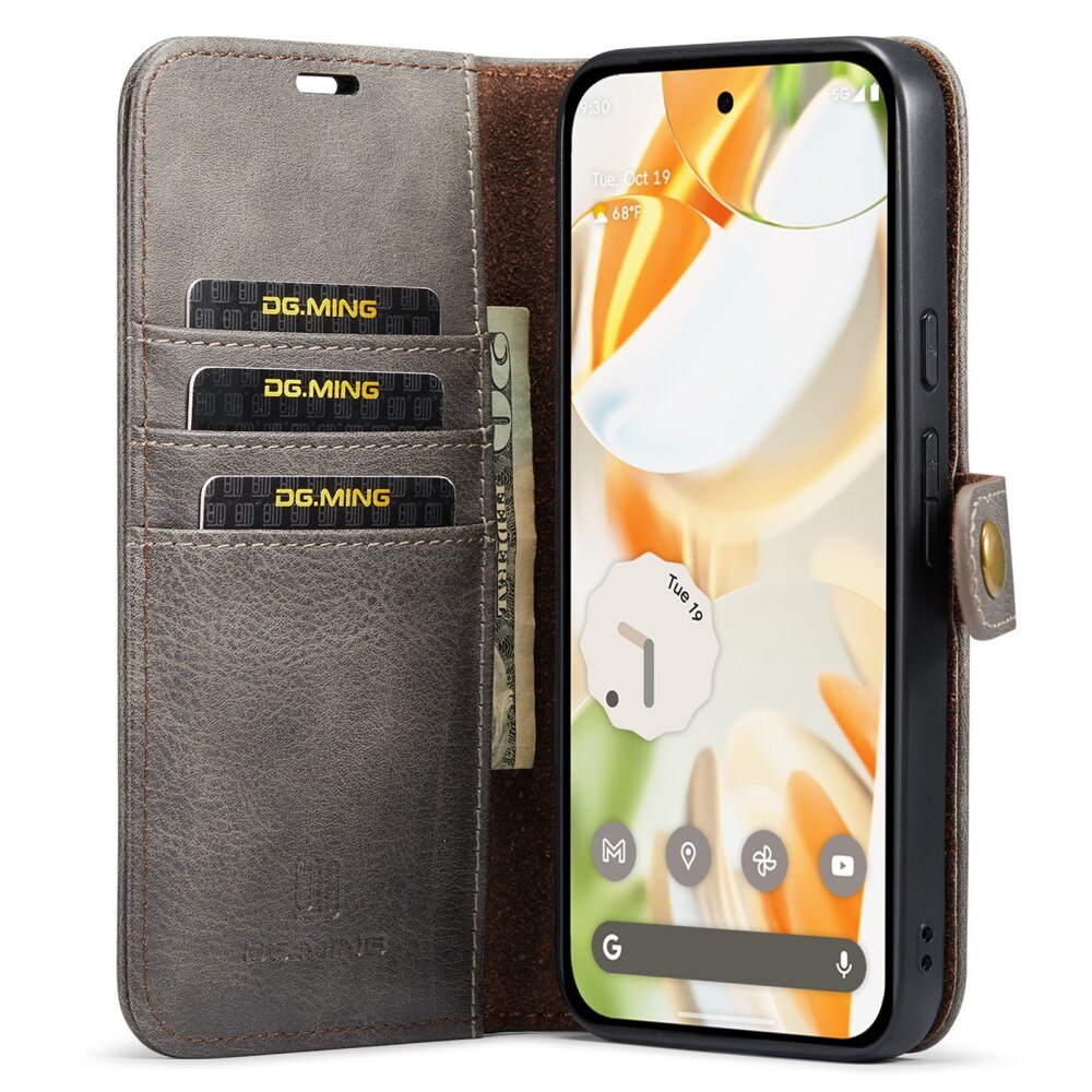 Étui portefeuille Magnet Wallet Google Pixel 9 Pro, Brown