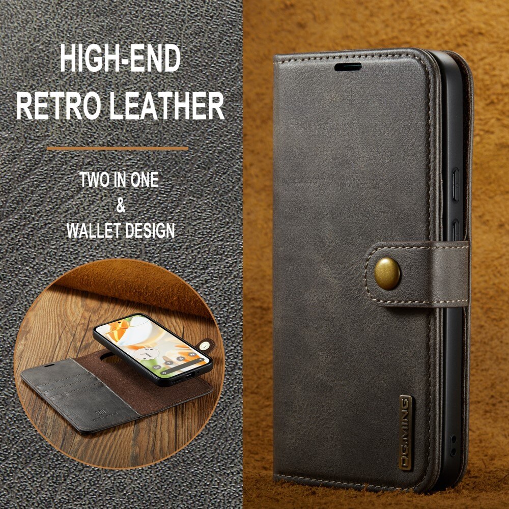 Étui portefeuille Magnet Wallet Google Pixel 9 Pro, Brown