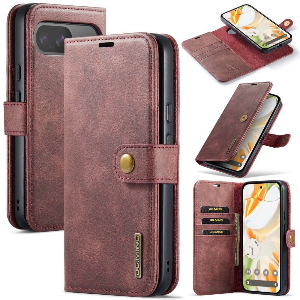 Étui portefeuille Magnet Wallet Google Pixel 9, Red