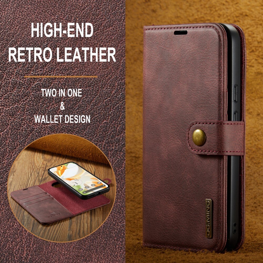 Étui portefeuille Magnet Wallet Google Pixel 9, Red