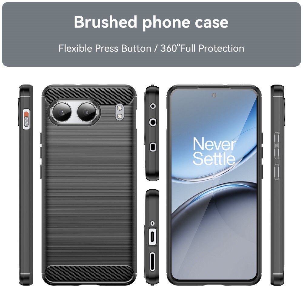 Coque TPU Brushed  OnePlus Nord 4, [FÄRG}