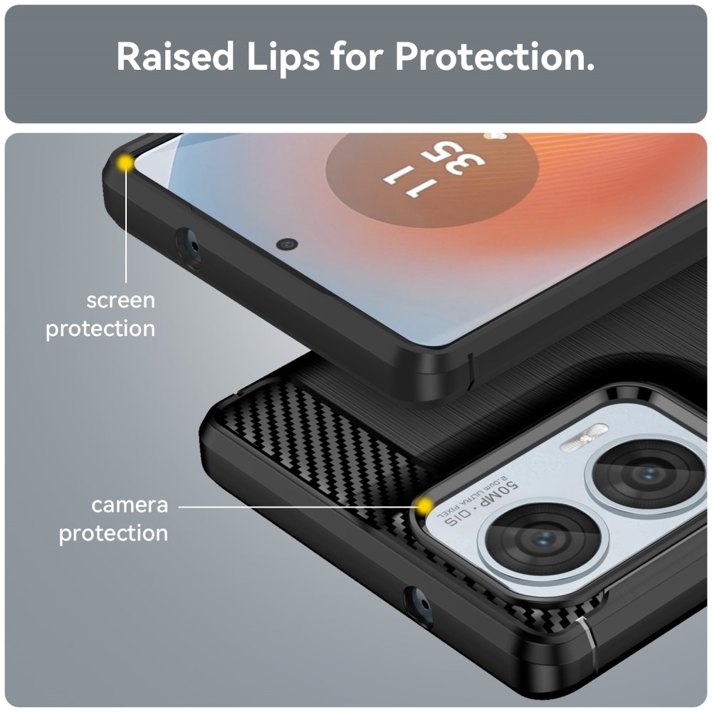 Coque TPU Brushed Motorola Moto G85, [FÄRG}